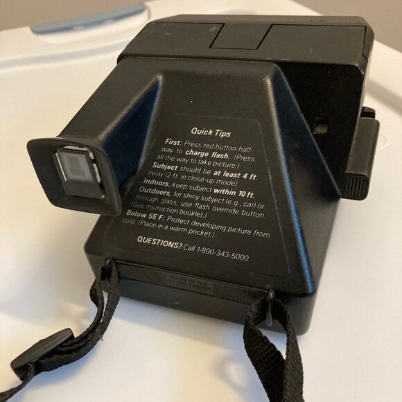 Polaroid 600 Instant Camera special edition black - Picture 3 of 3